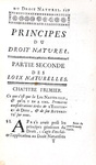 Il giusnaturalismo nel Settecento: Jean Jacques Burlamaqui - Principes du droit naturel - 1748