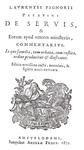Le classici sociali nell'antica Roma: Lorenzo Pignoria - De servis - 1674 (con numerose incisioni)