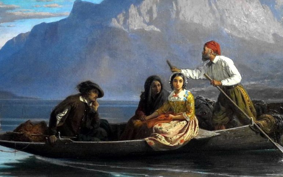 Alessandro Manzoni - L'addio ai monti di Lucia Alessandro Manzoni - L'addio ai monti di Lucia