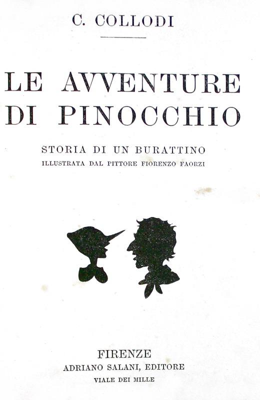 Carlo Collodi - Le avventure di Pinocchio. Storia di un burattino - 1936 (decine di illustrazioni)