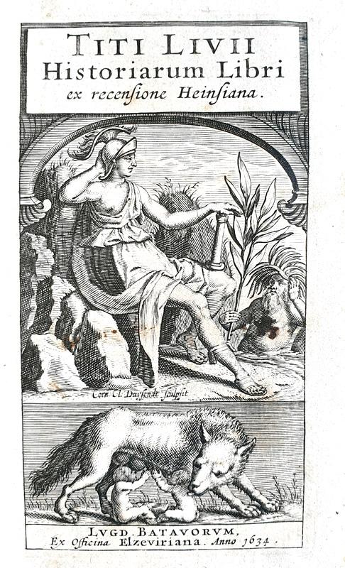 La Storia di Roma di Tito Livio: Historiarum libri ab urbe condita - Elzevier 1634 (prima edizione)