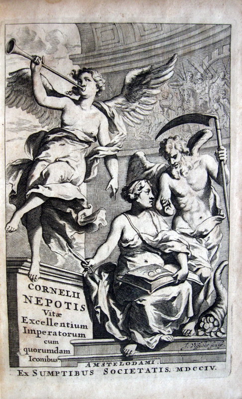 Cornelius Nepos - Vitae excellentium imperatorum - 1707