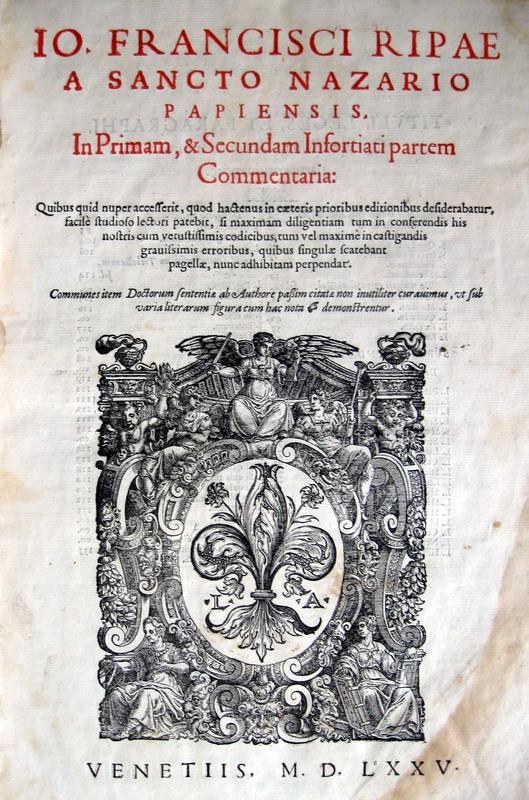 Ripa - Commentaria et responsa