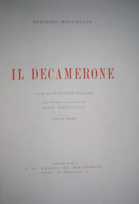 Il Decamerone di Boccasile Il Decamerone di Boccasile