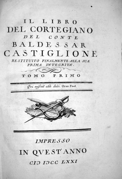 Baldassarre Castiglione Baldassarre Castiglione