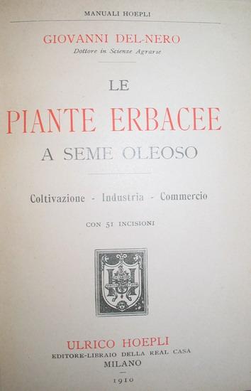Manuali Hoepli - Giovanni Del Nero