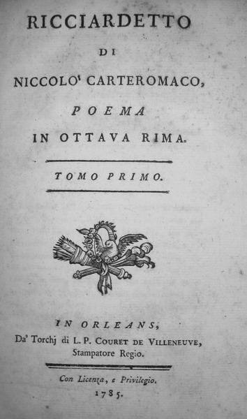 Niccol&ograve; Forteguerri - Ricciardetto