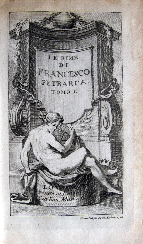 Francesco Petrarca - Le rime (e i Trionfi) - 1778