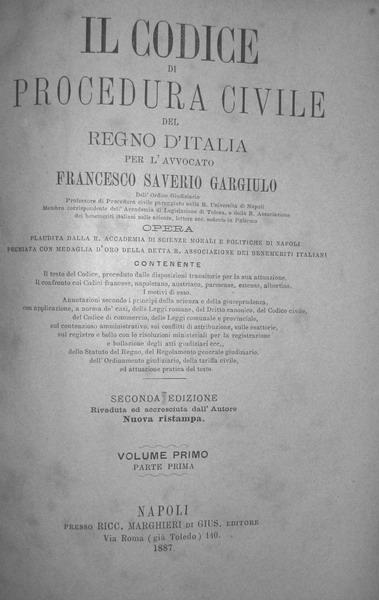 Gargiulo - Il codice di procedura civile