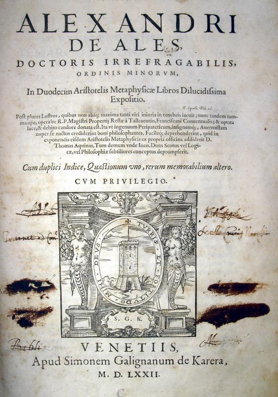 Bonini - In duodecim Aristotelis Metaphysicae libros - 1572