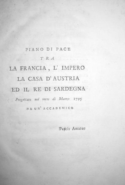 Giuseppe Lattanzi - Piano di pace