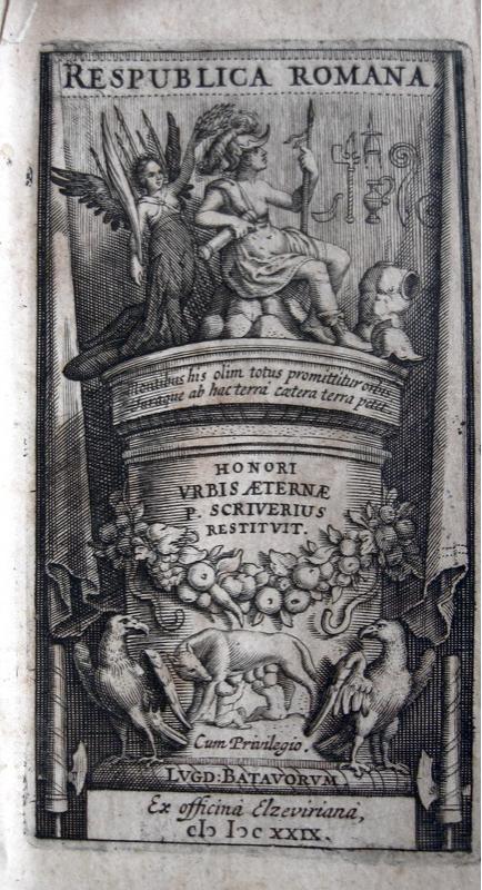 Petrus Scriverius - Respublica romana - 1629