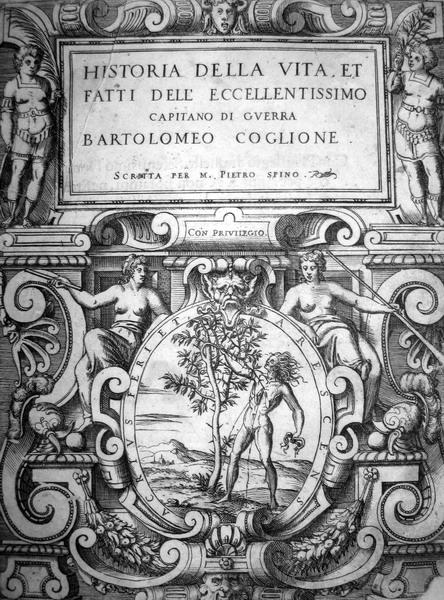 Spino - Historia della vita di Bartolomeo Coglione